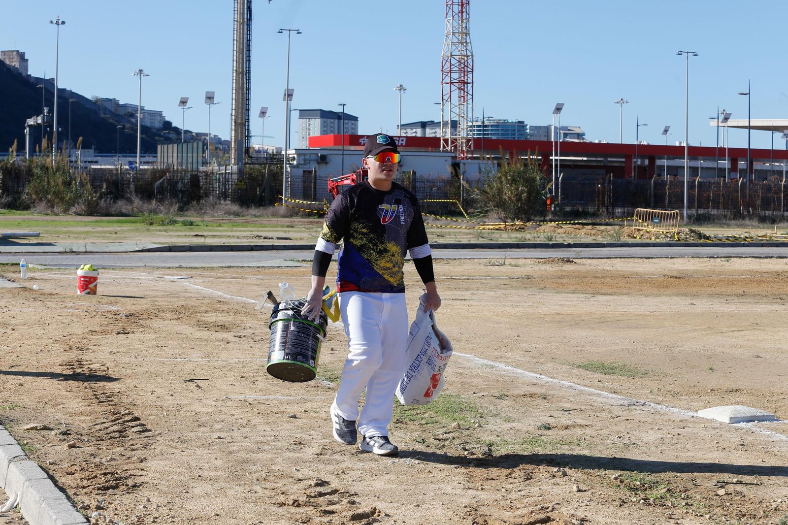 Las fotos del equipo de béisbol Los Ángeles de La Línea