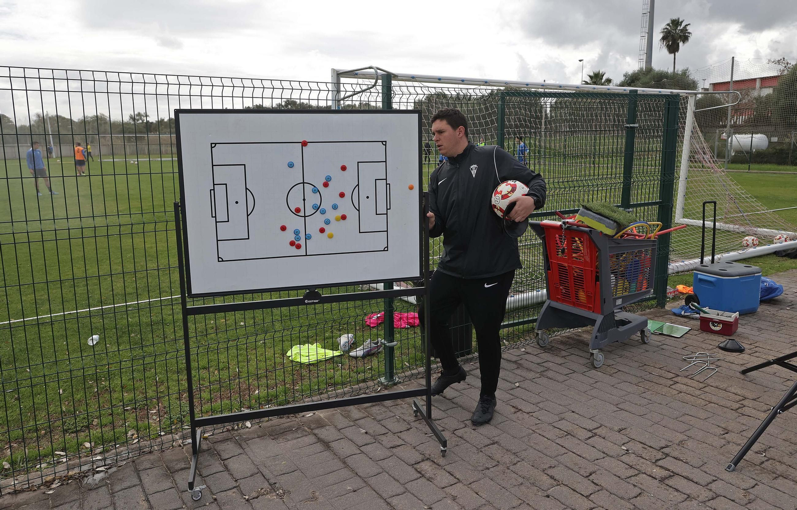 Fotos del entrenamiento del Algeciras CF en La Menacha