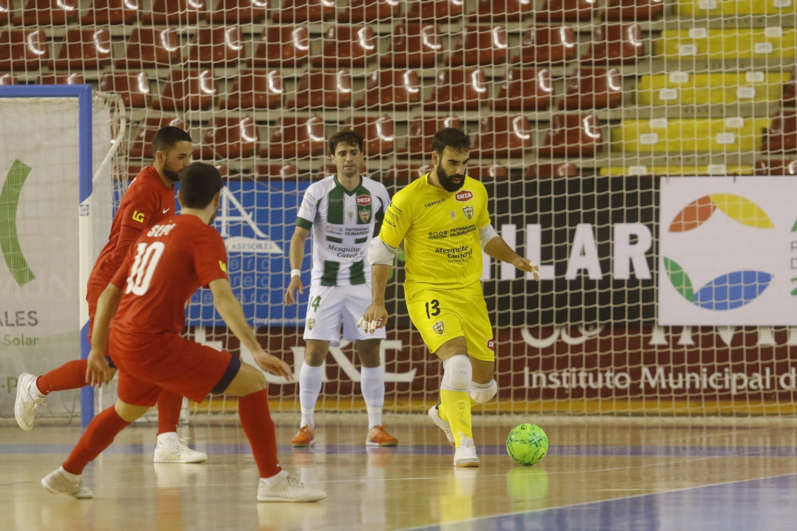 Las fotografías del empate entre el Córdoba Futsal y el Industrias Santa Coloma