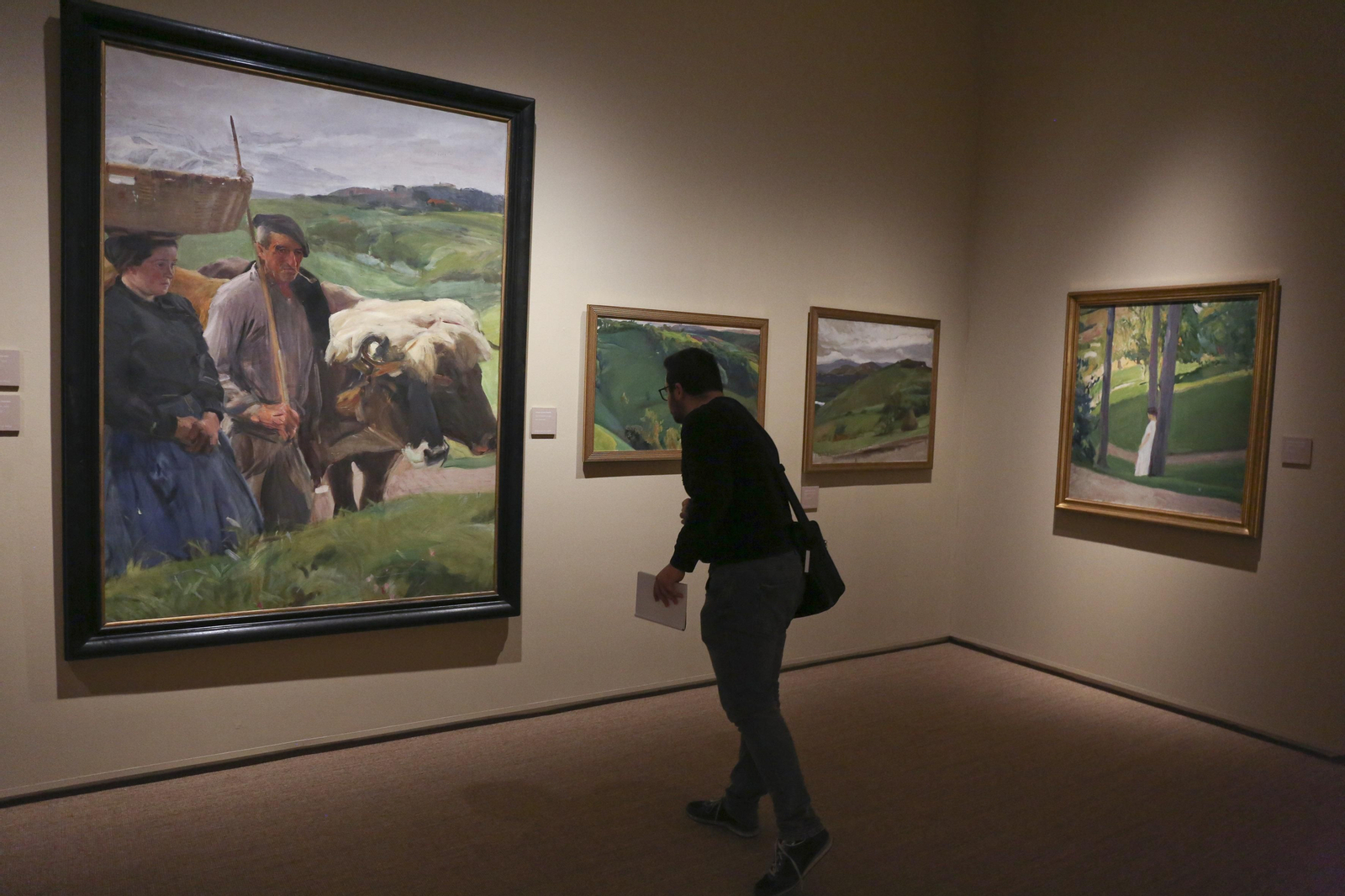 La exposición 'Sorolla tierra adentro' en el nuevo espacio de la Fundación Unicaja