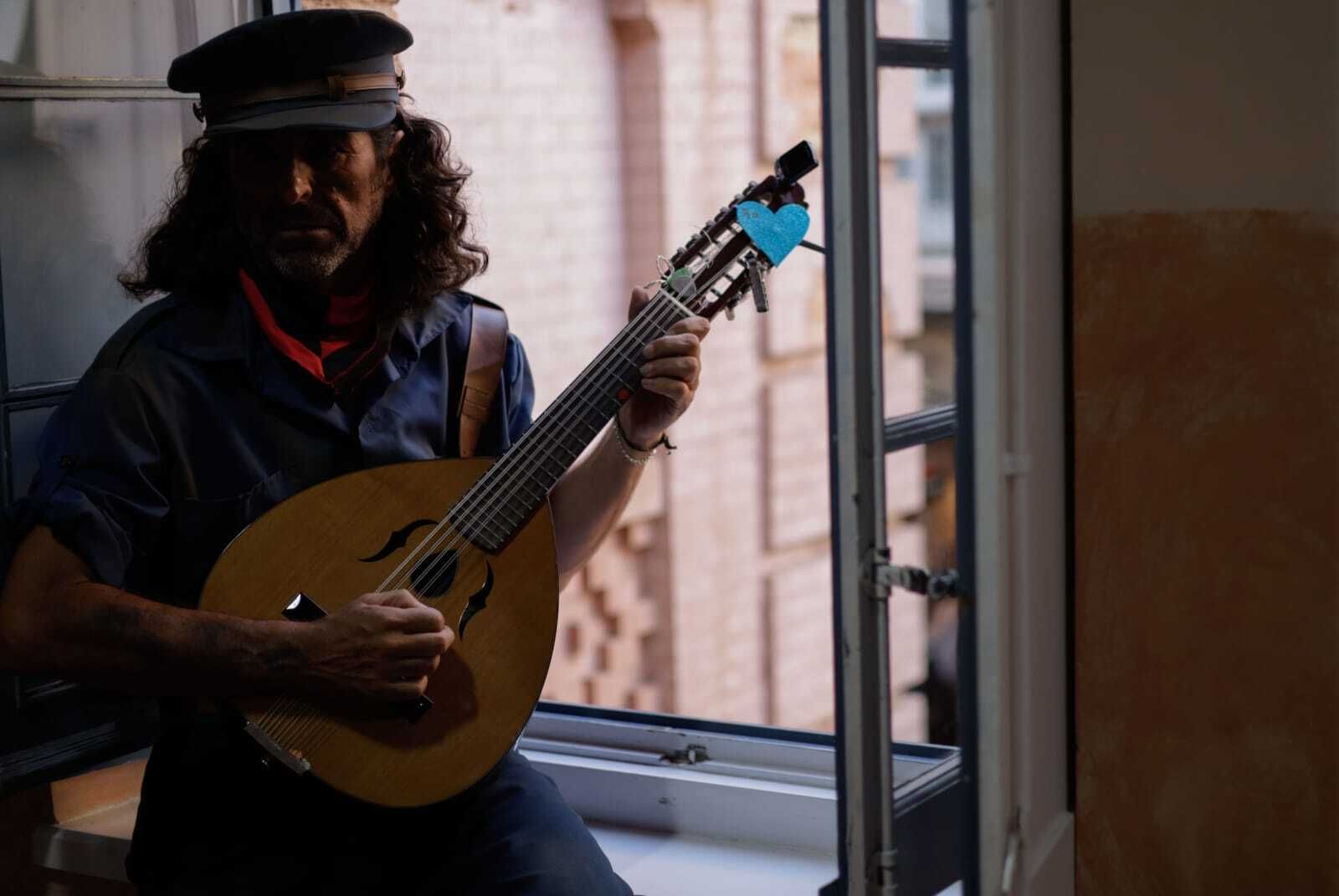El ambiente en los camerinos del teatro.