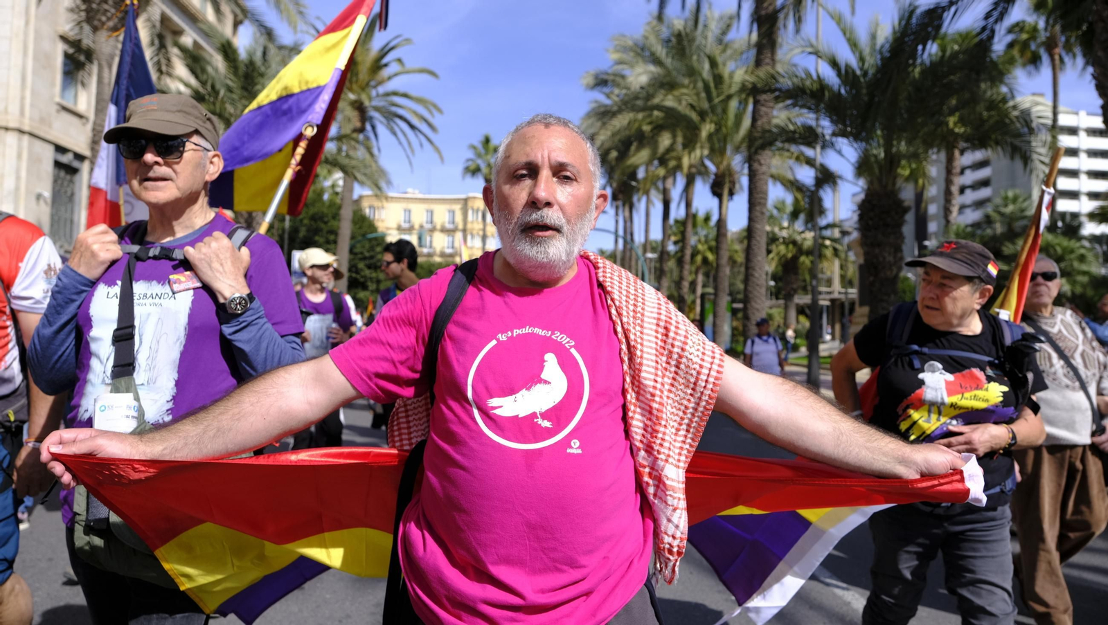 La Marcha de la Desbandá, en imágenes