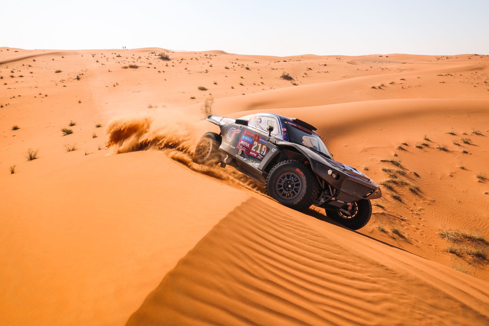 Las espectaculares imágenes del Dakar por las dunas