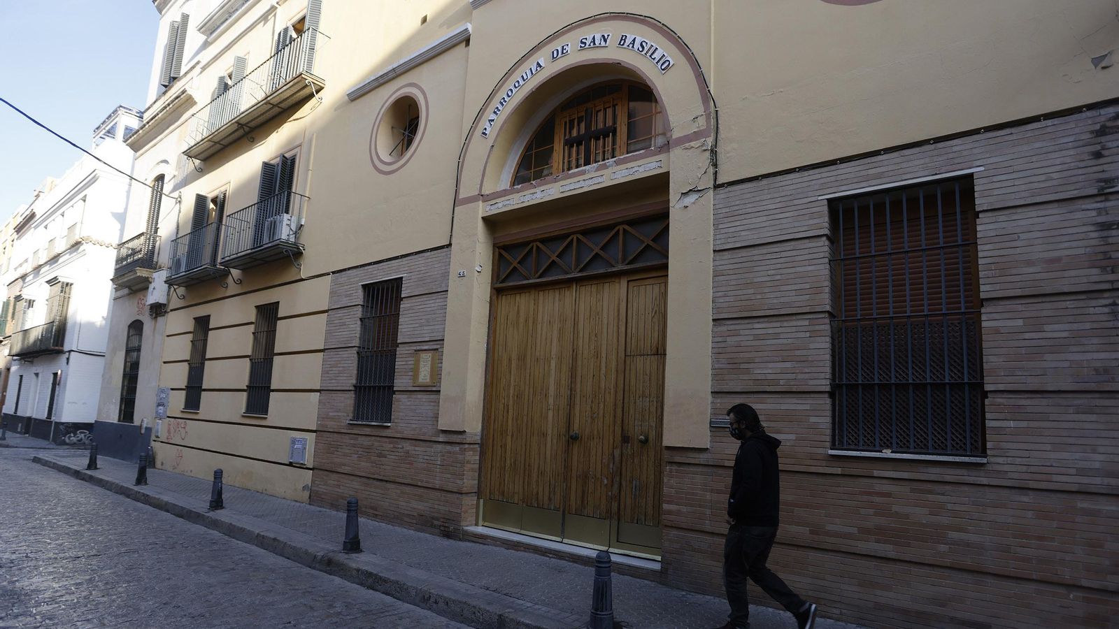 La iglesia anglicana de San Basilio ocupa parte del solar del antiguo convento