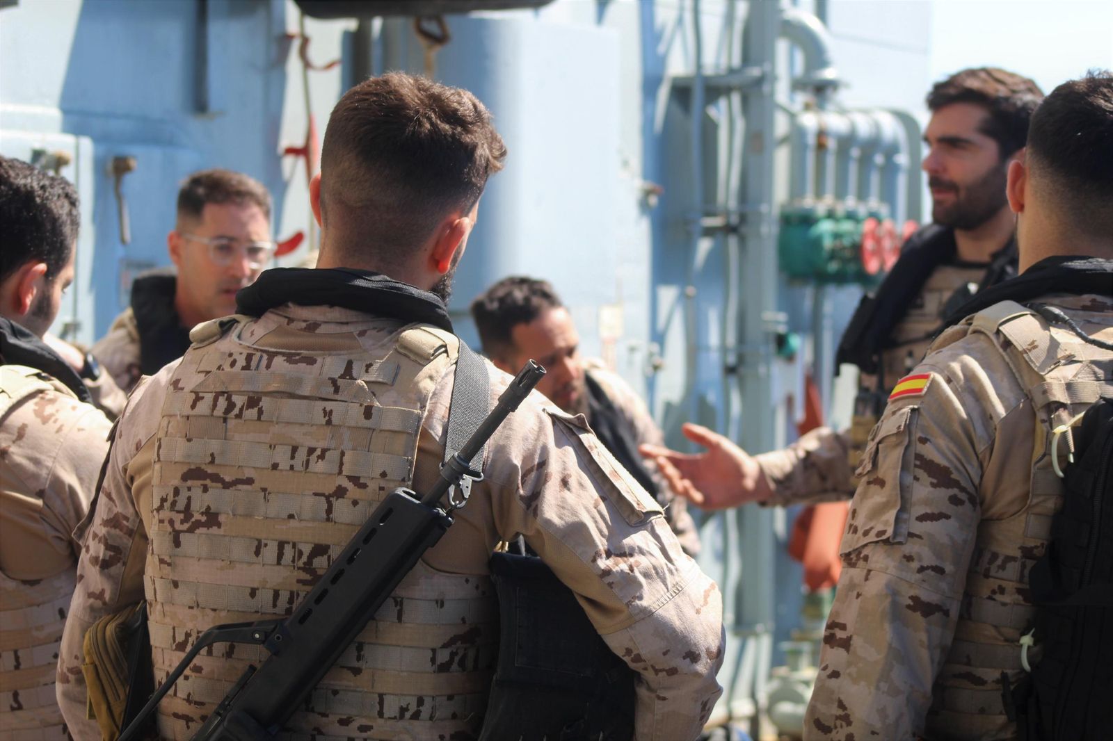 Las fotos del mayor ejercicio de los últimos años en el Estrecho de Gibraltar y el Golfo de Cádiz de la Armada y la OTAN