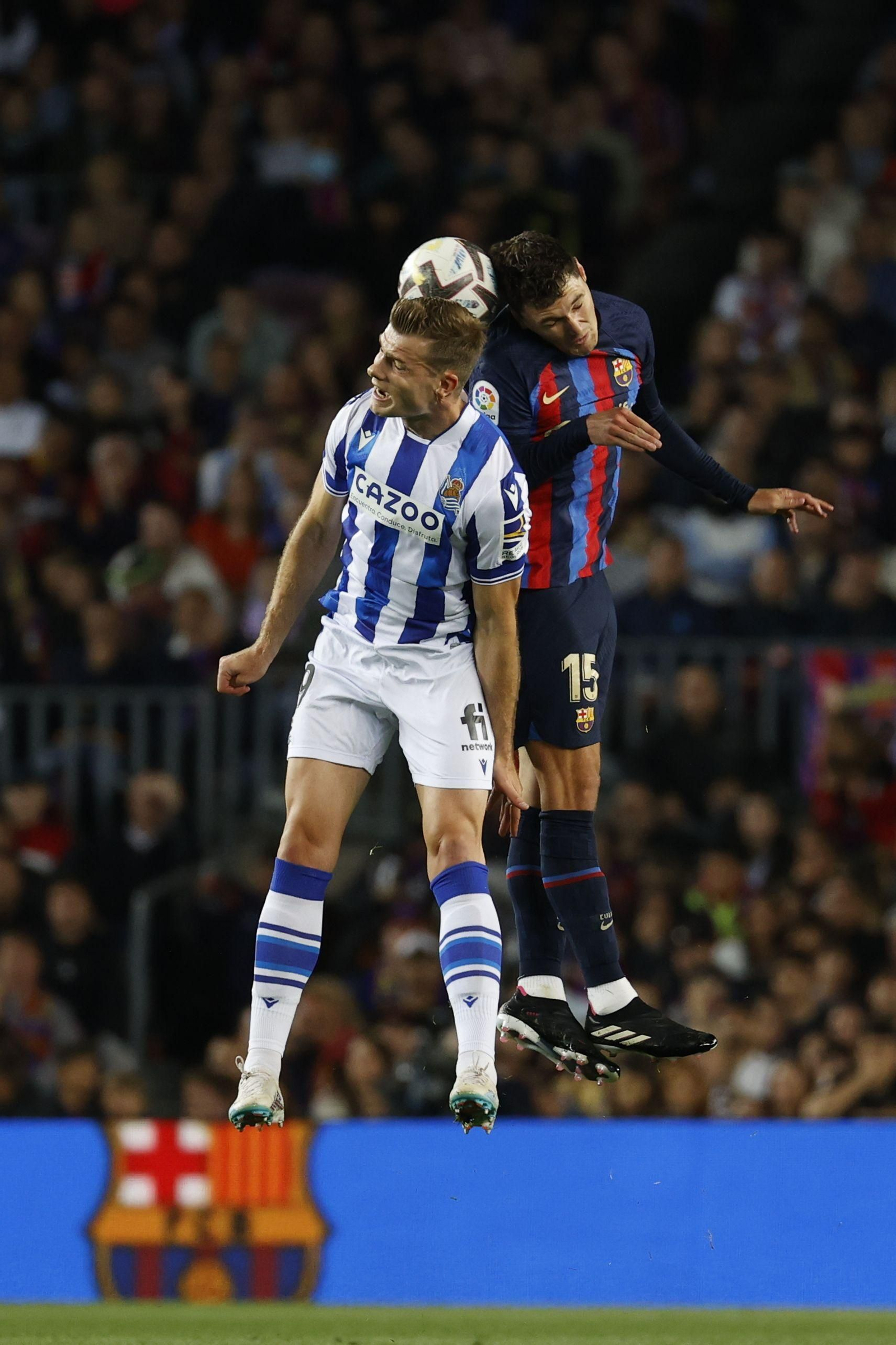 Las fotos de la fiesta del campeón Barcelona con derrota ante la Real