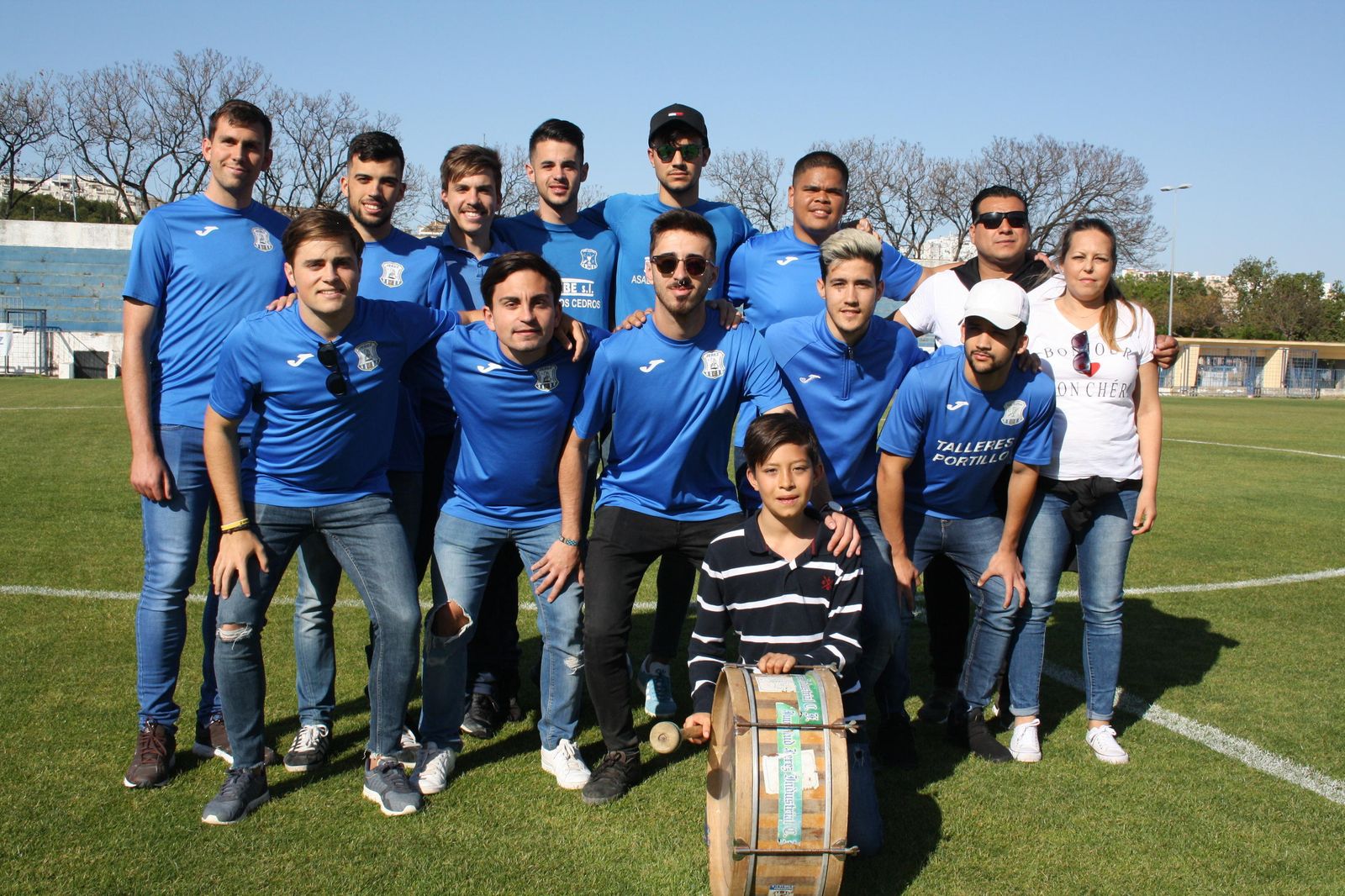 Pasillo al Sénior B por su ascenso a Segunda Andaluza