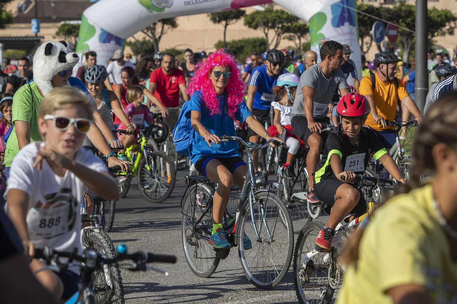 Las imágenes del Día de la Bicicleta en San Fernando