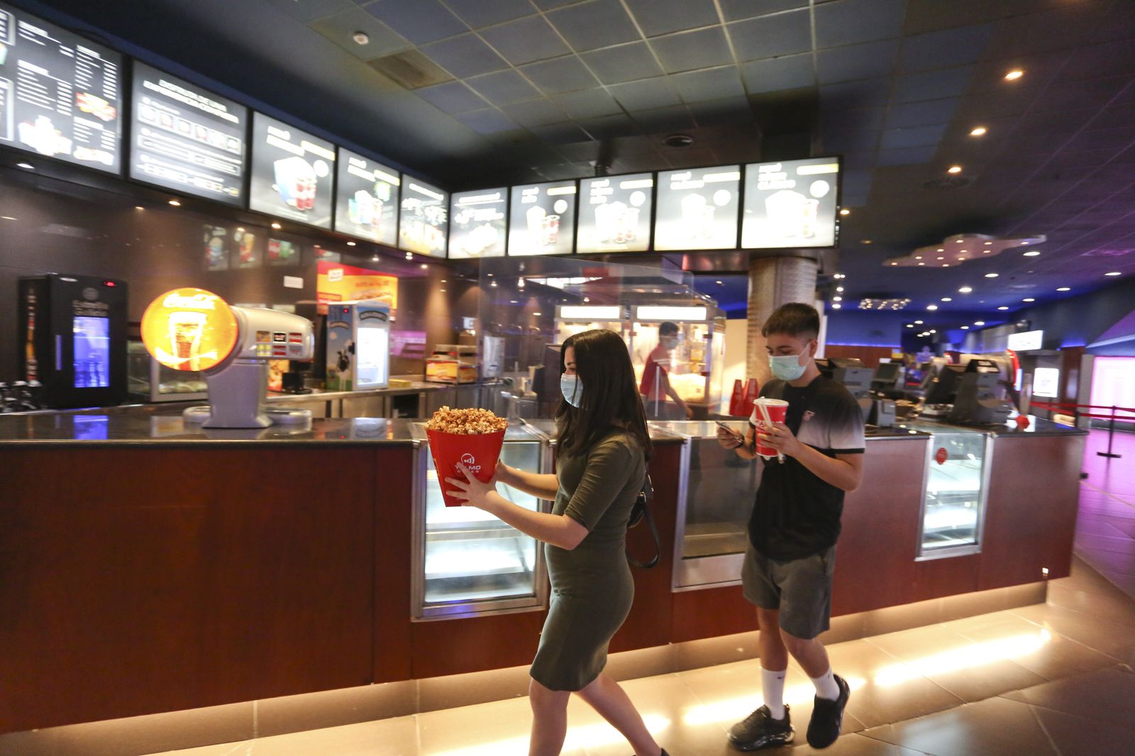 El regreso de los cines a Málaga, en fotos