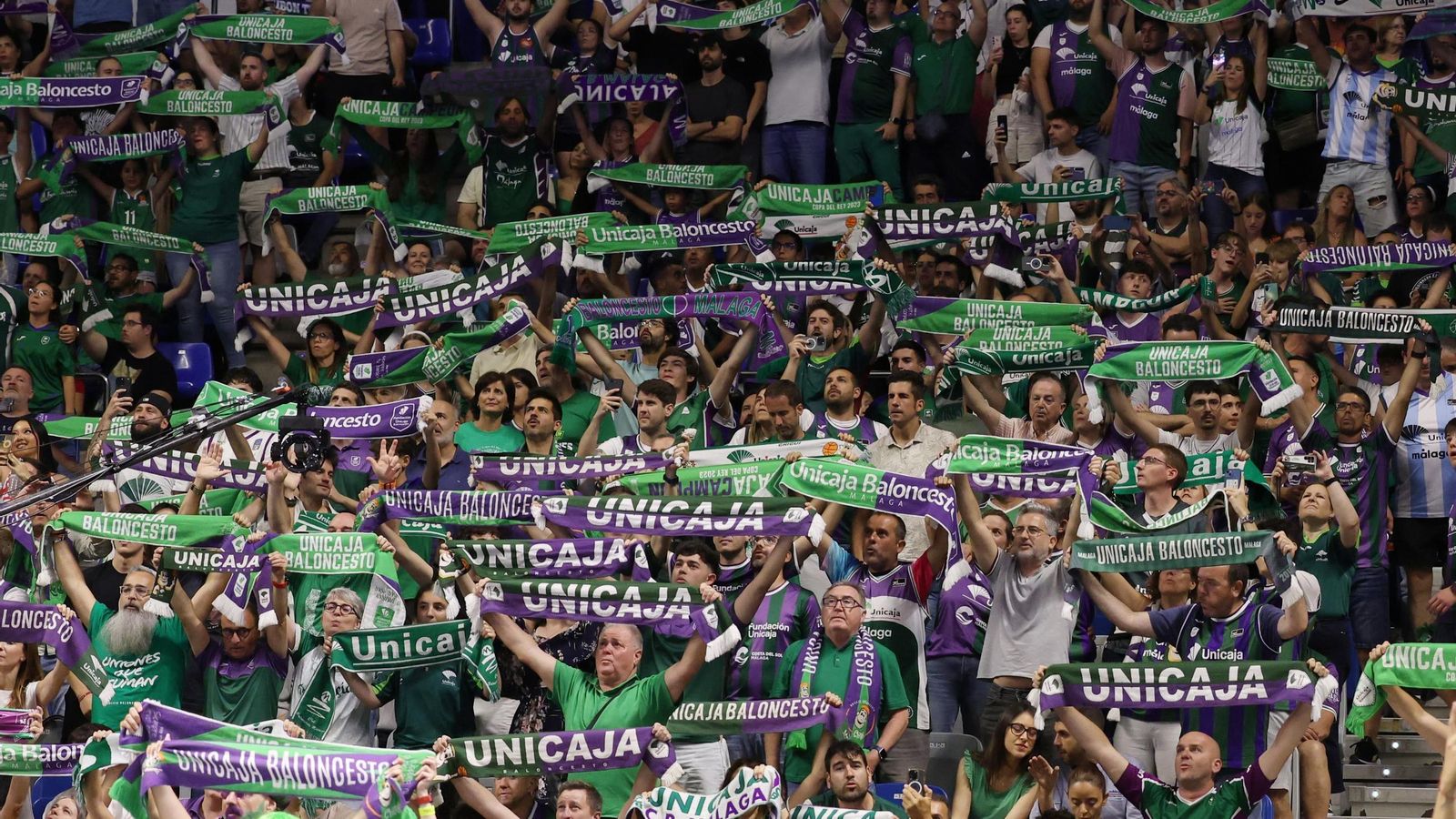 Las fotos del Unicaja-Barcelona, primer partido del play off de la Liga Endesa