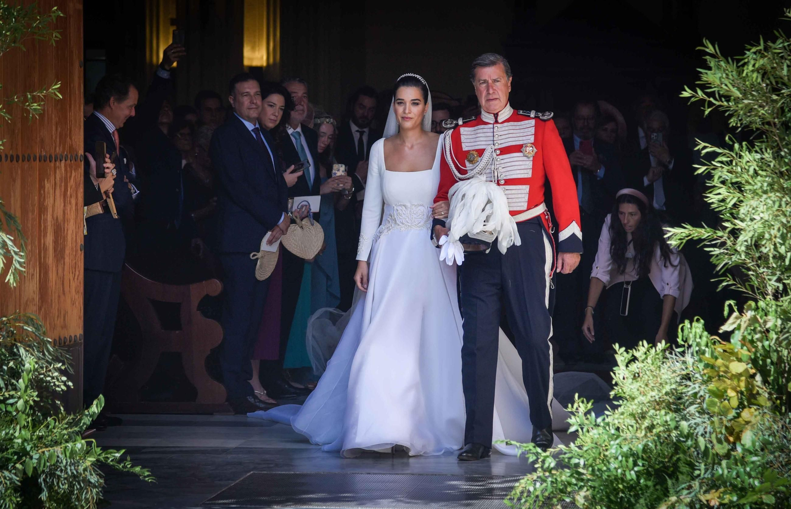 Imágenes de la boda de Cayetano y Bárbara Mirjan