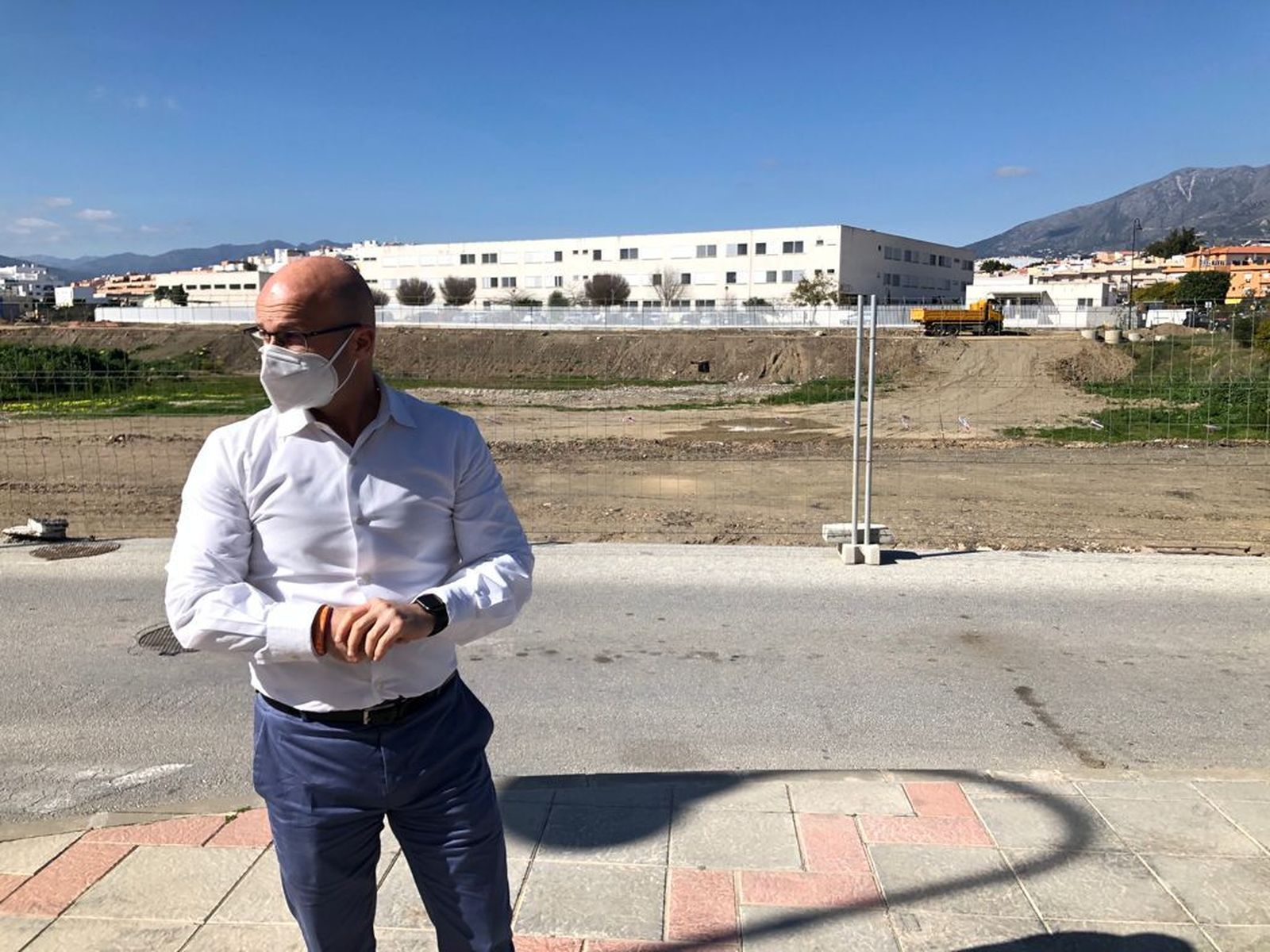 El edil de Infraestructuras y Obras, José Carlos Martín.