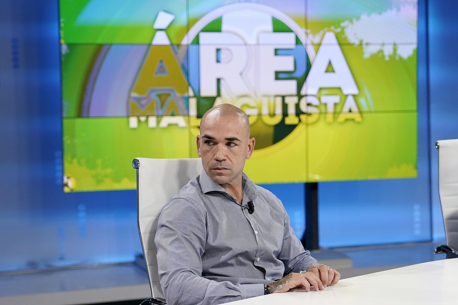 Manolo Gaspar, en Área Malaguista.