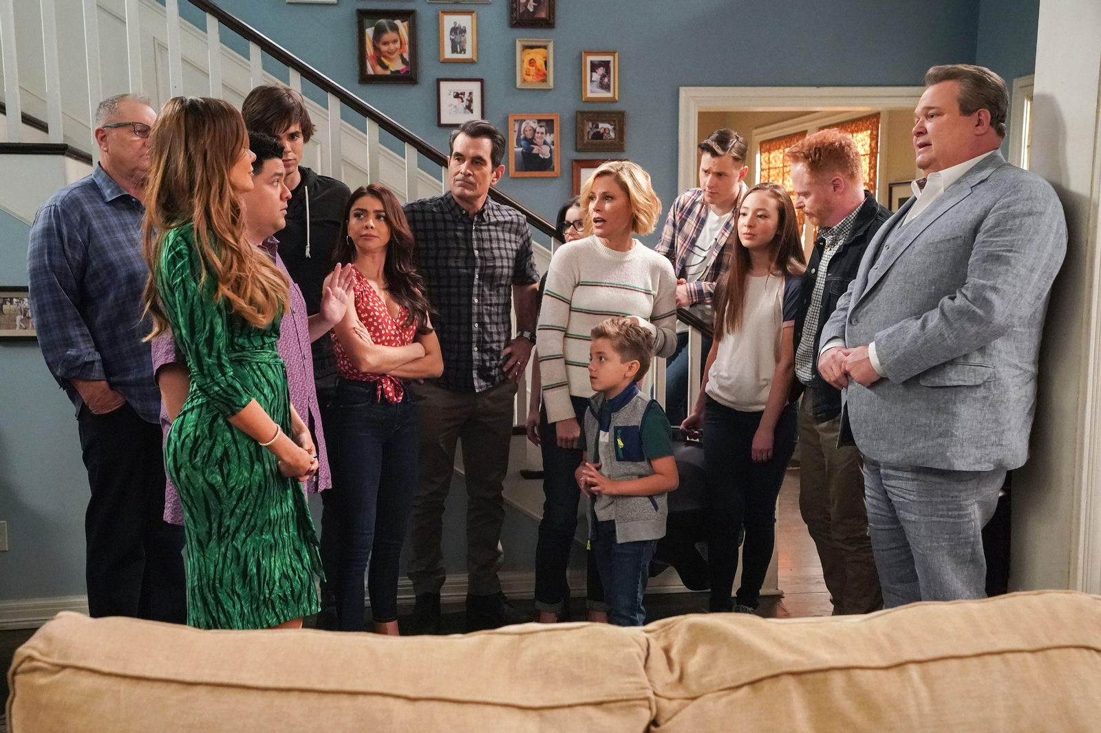 Los actores de 'Modern Family' reunidos en el capítulo final