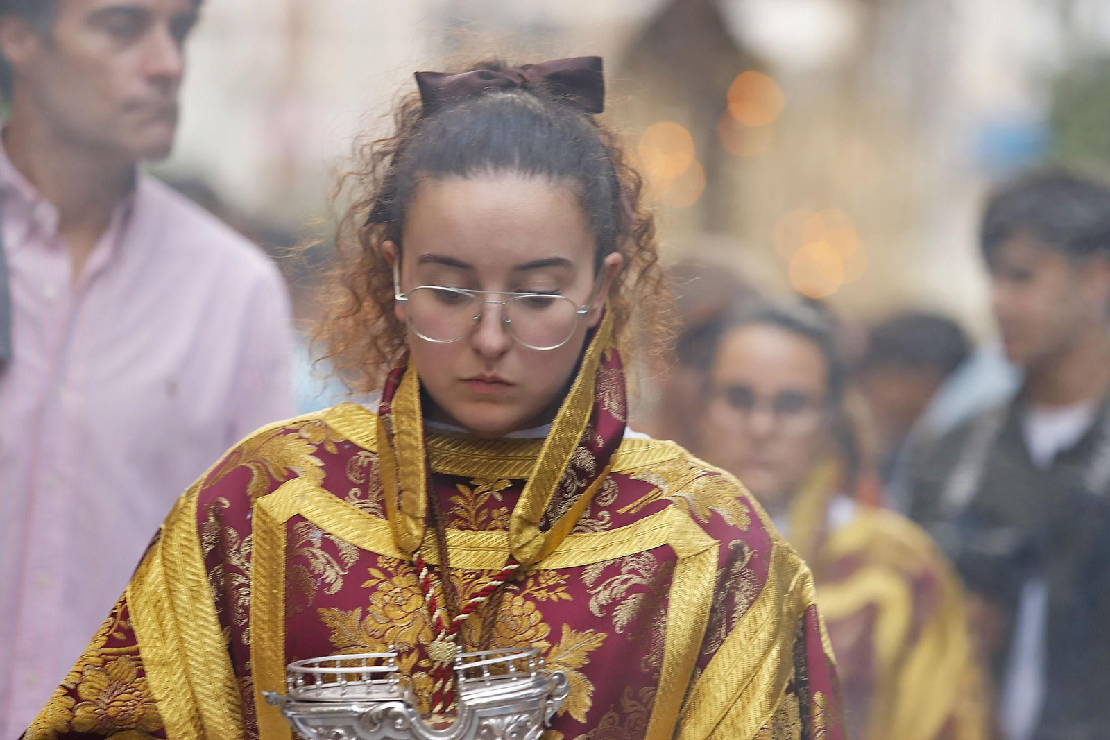 Imágenes de la salida extraordinaria de la Virgen del Rocío y Esperanza