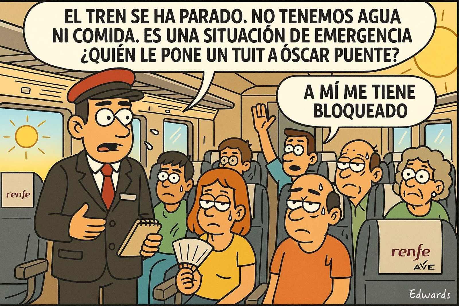 Caos ferroviario