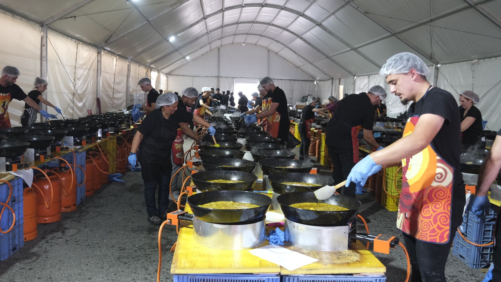 Imágenes de la comida anual de la CUCN, en Níjar