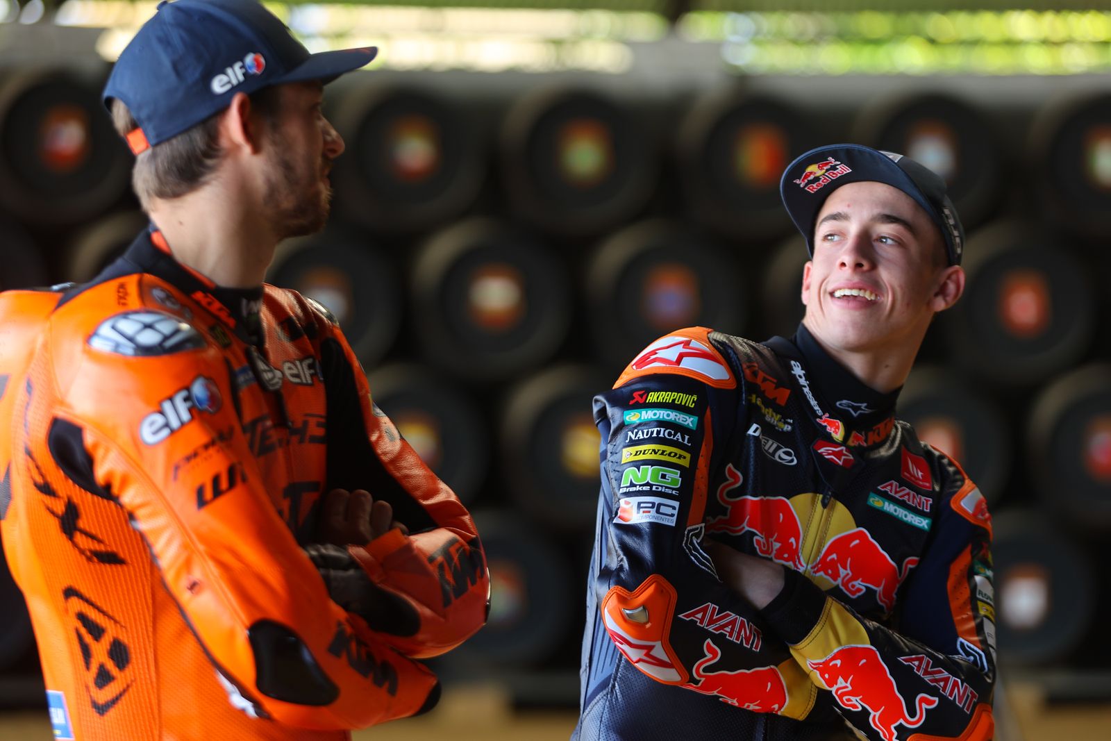 Pedro Acosta y Remy Gardner 'ruedan' en González Byass