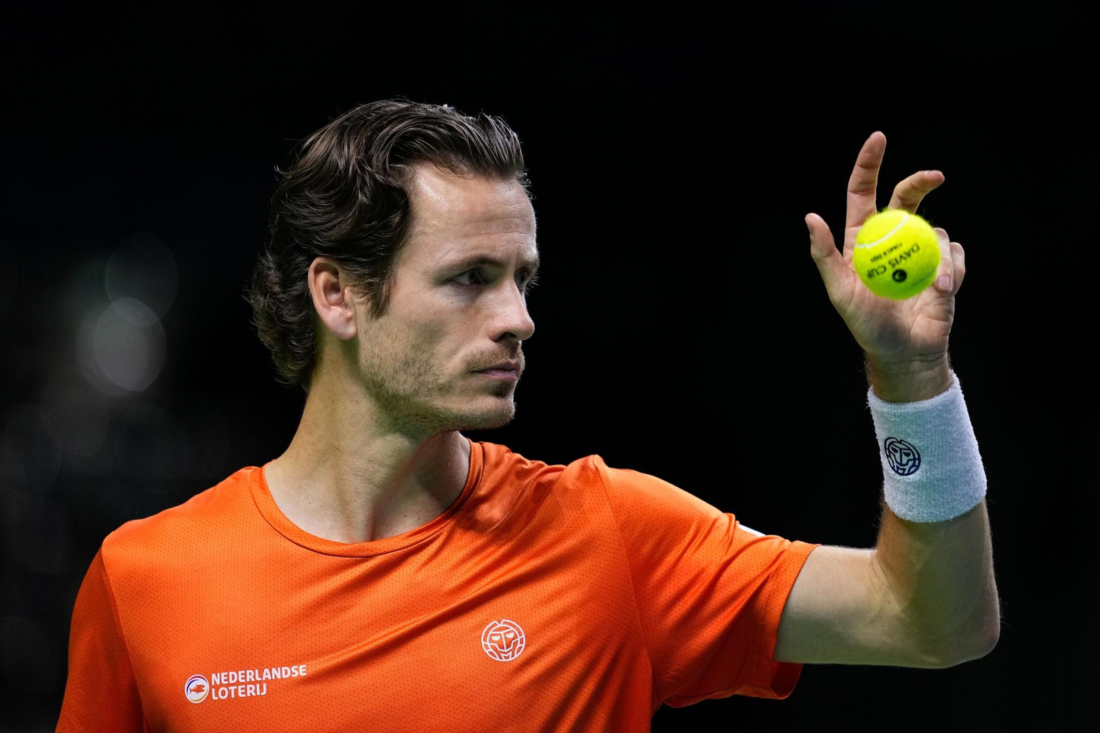 Las fotos de la derrota de España en el dobles ante Países Bajos