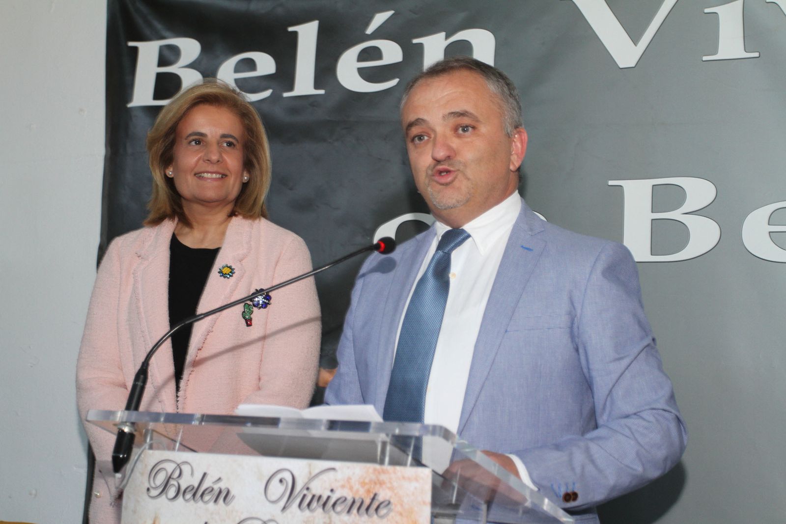 Imágenes de la inauguración del Belén viviente de Beas