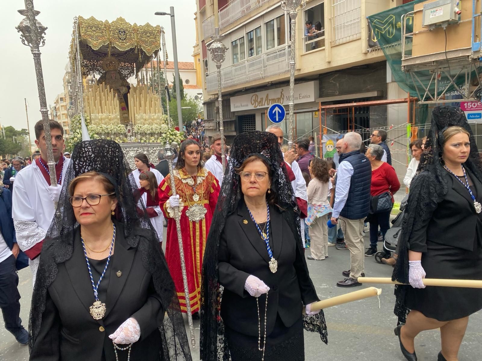 La Borriquilla el Domingo de Ramos en Jaén.