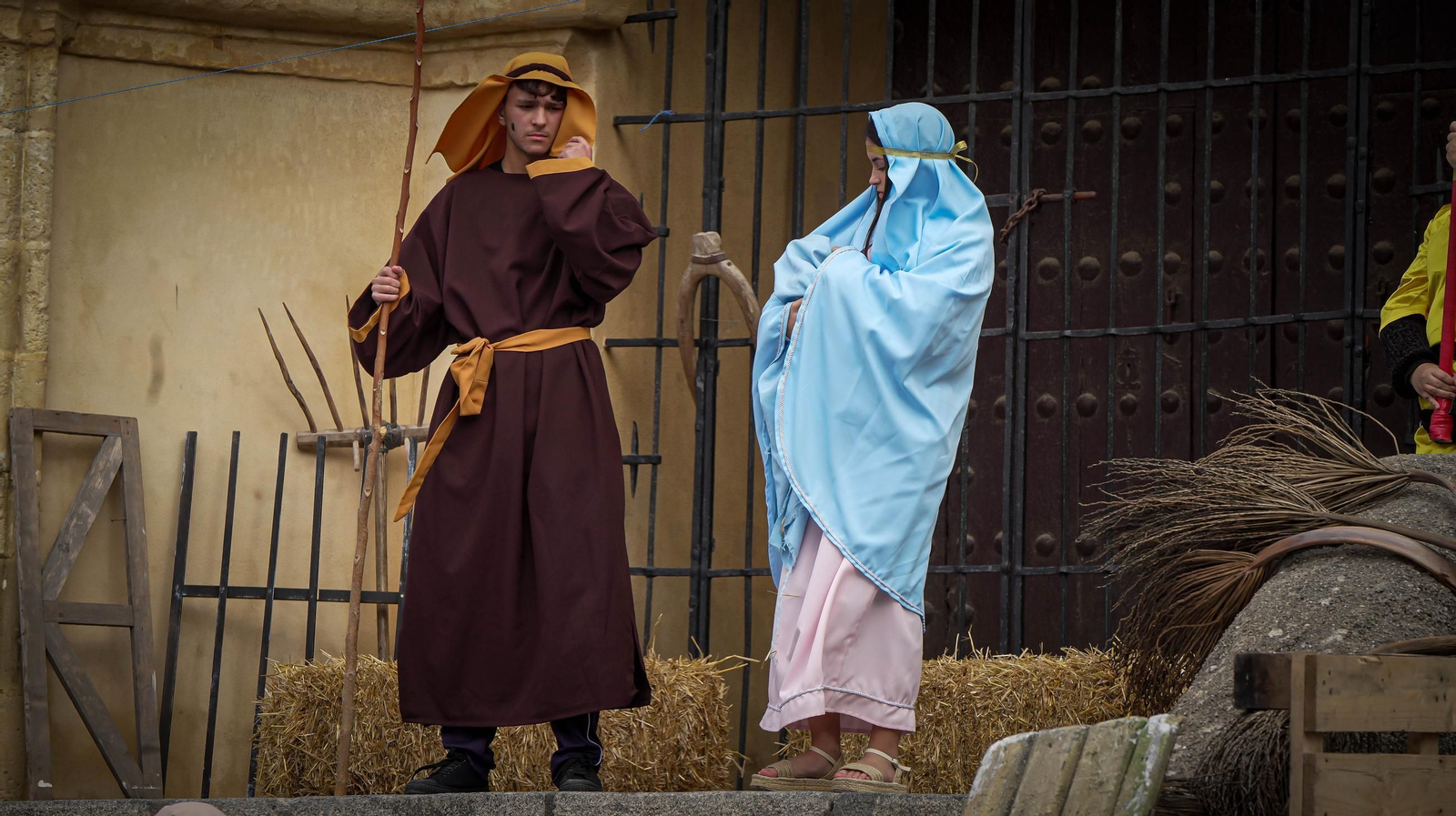 El Belén Viviente de la plaza de San Lucas de Jerez en imágenes