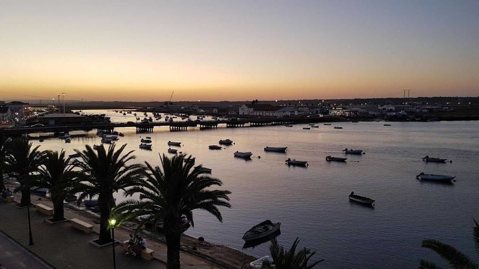 Atardecer en Isla Cristina desde Espacio Capitana
