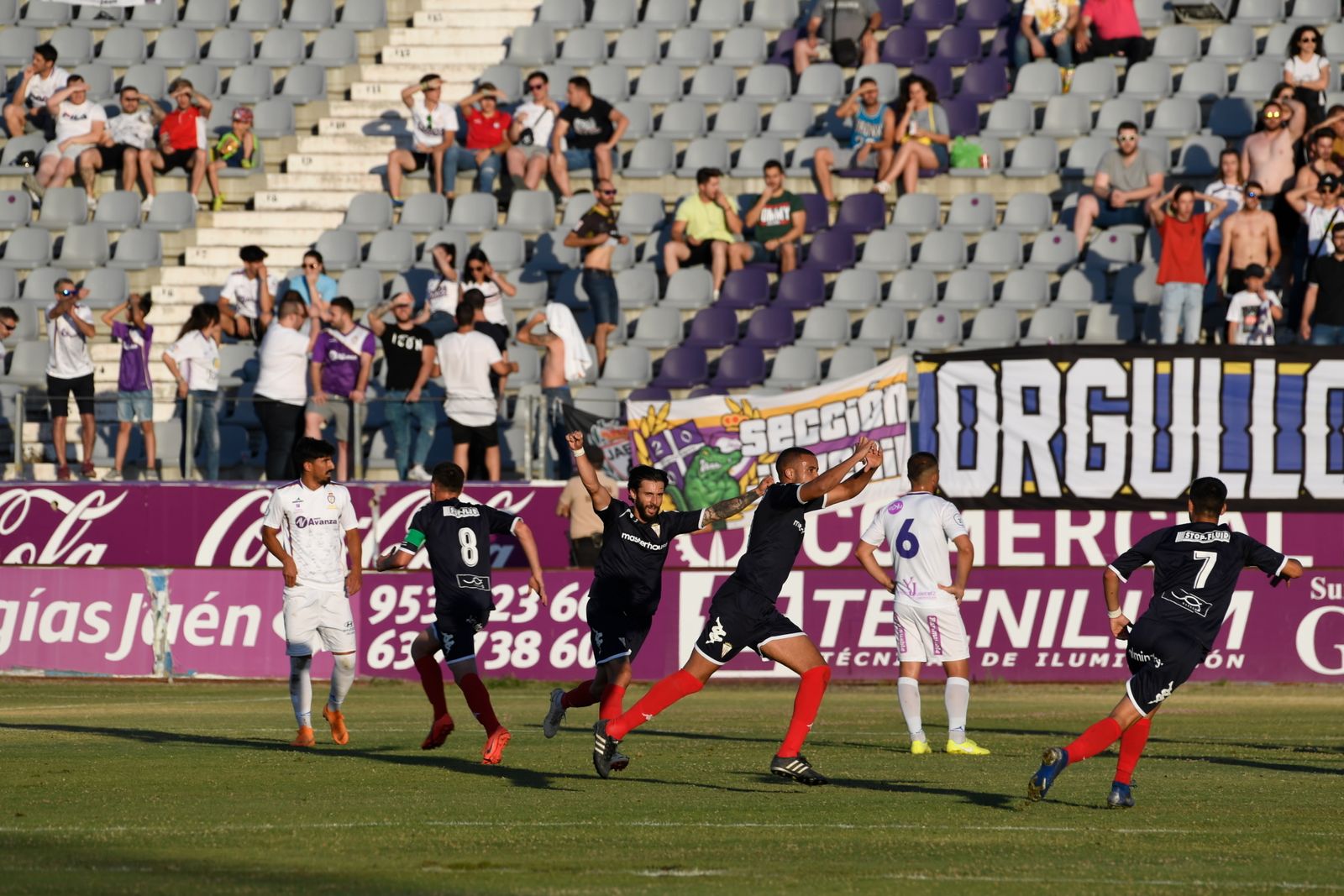 Las mejores imágenes del Jaén - Algeciras