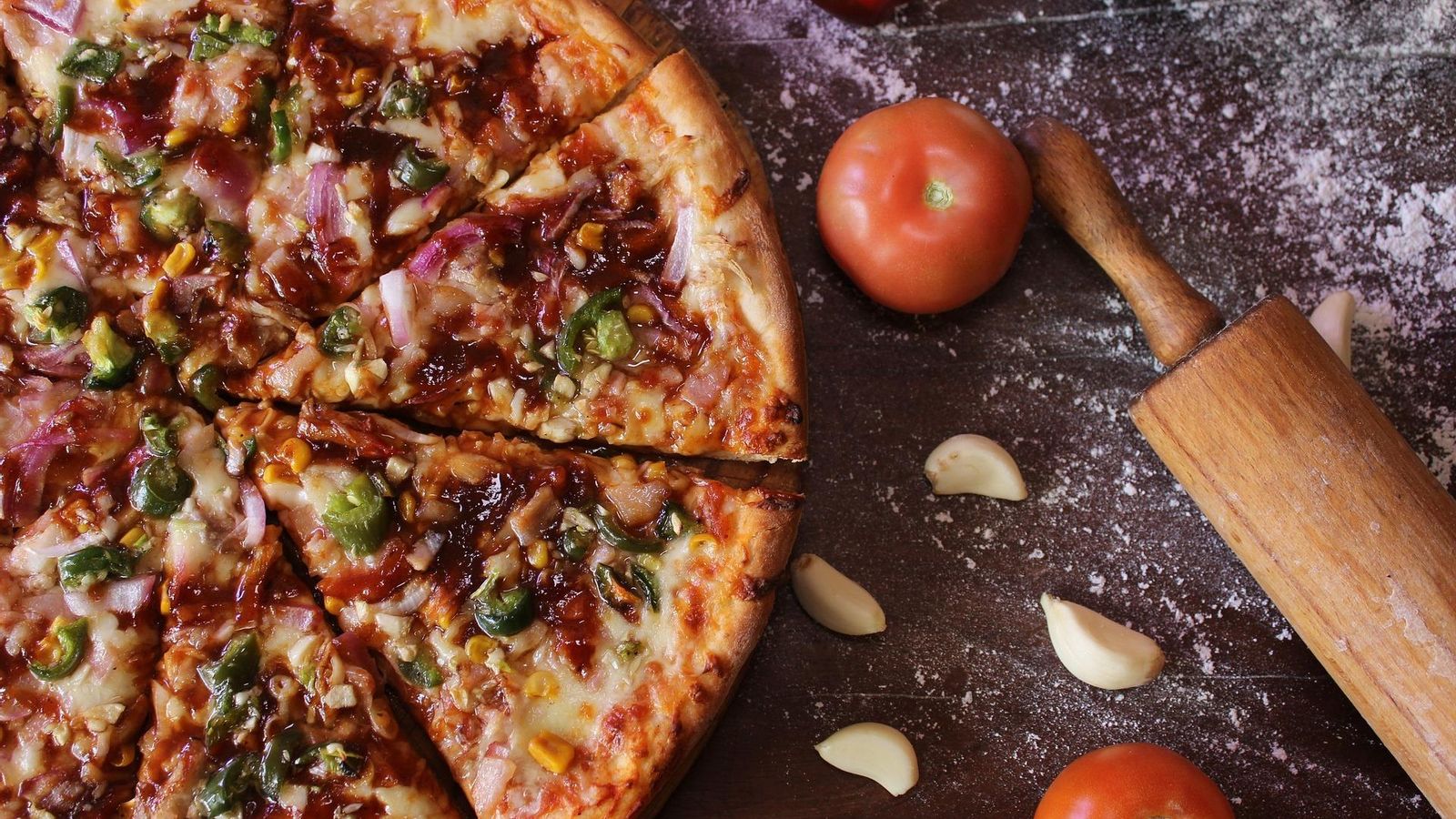 Pizza vegetariana Pizza vegetariana