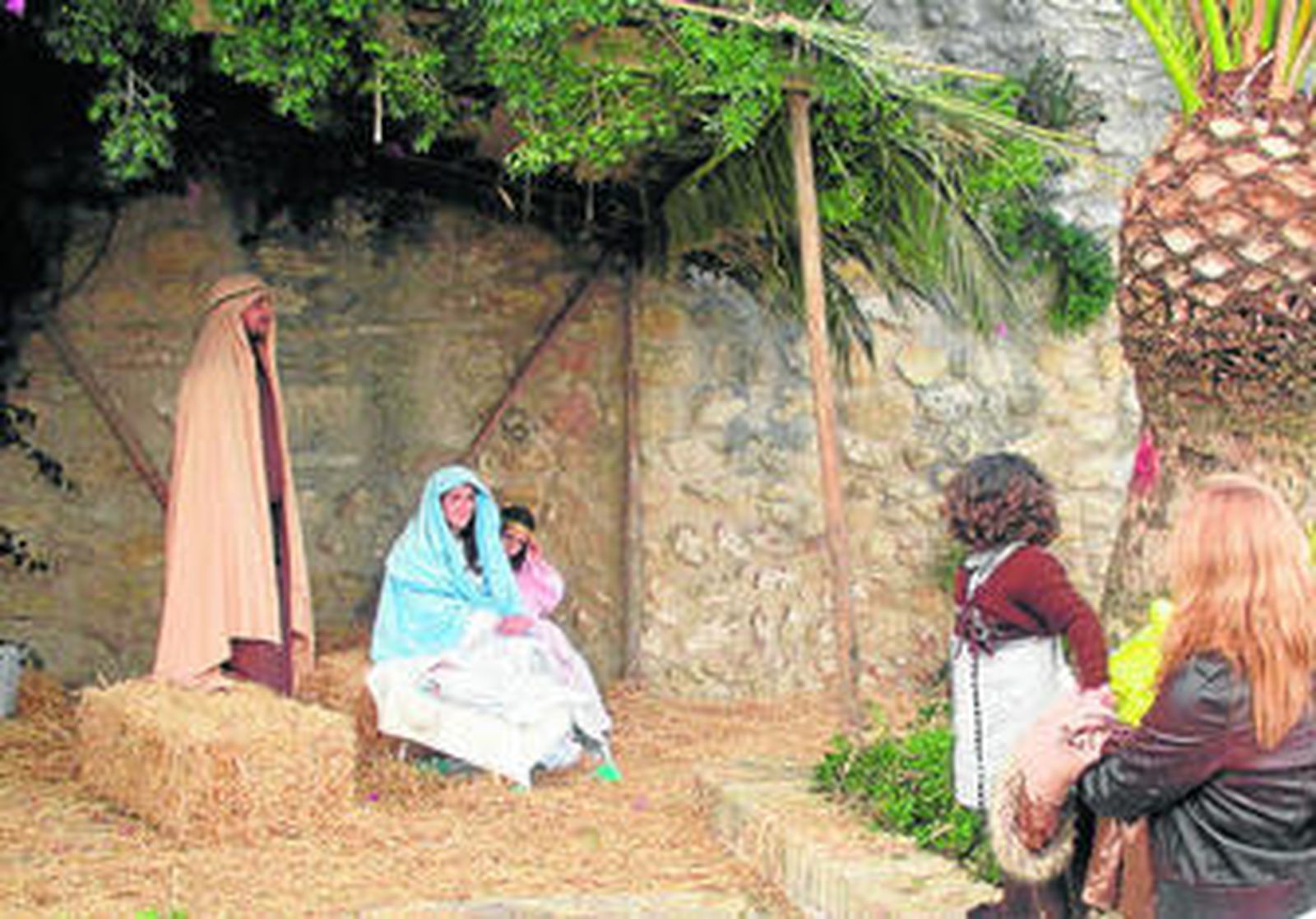 El nacimiento es la última escena del recorrido que se propone sobre el conjunto histórico artístico de Vejer.