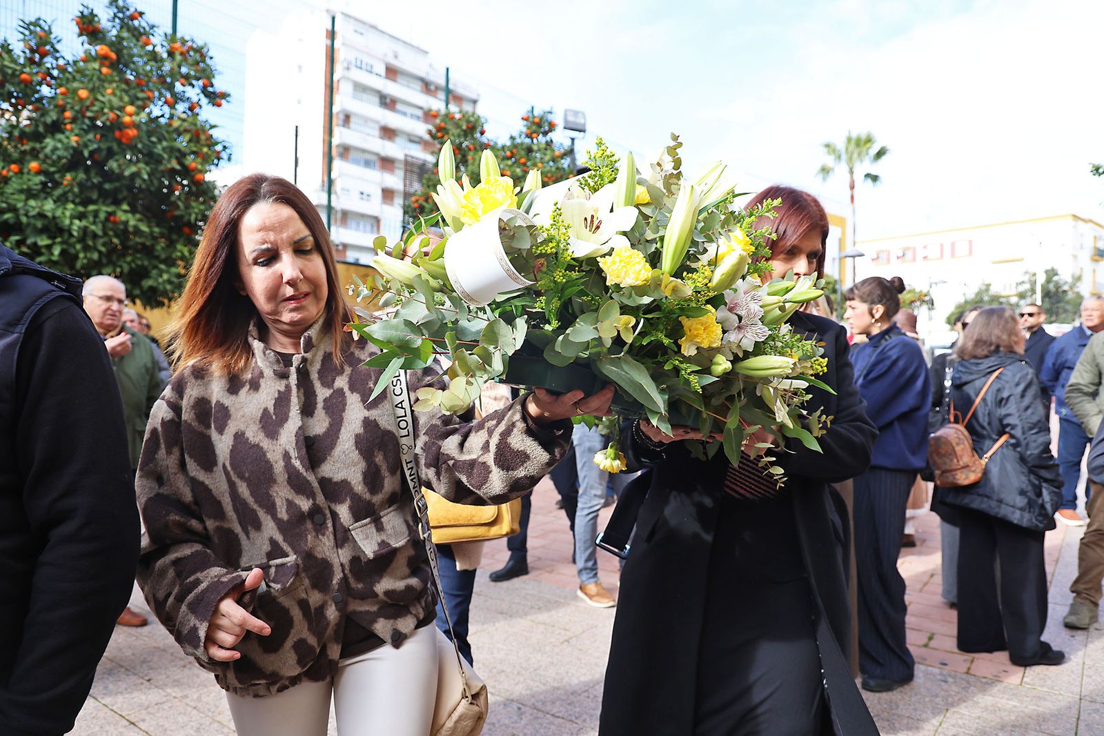Las fotografías del emotivo adiós a Natividad de la Torre, la abuela onubense fallecida en Adamuz