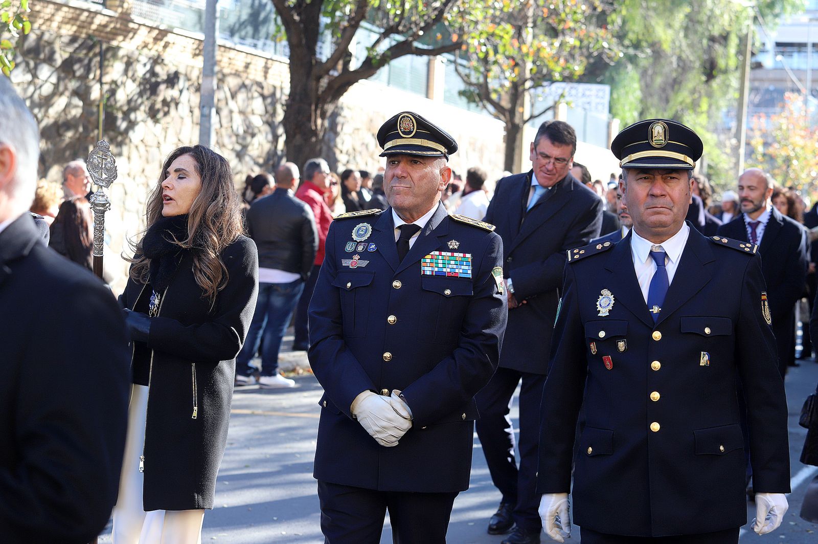 Imágenes de la procesión de San Sebastián en Huelva