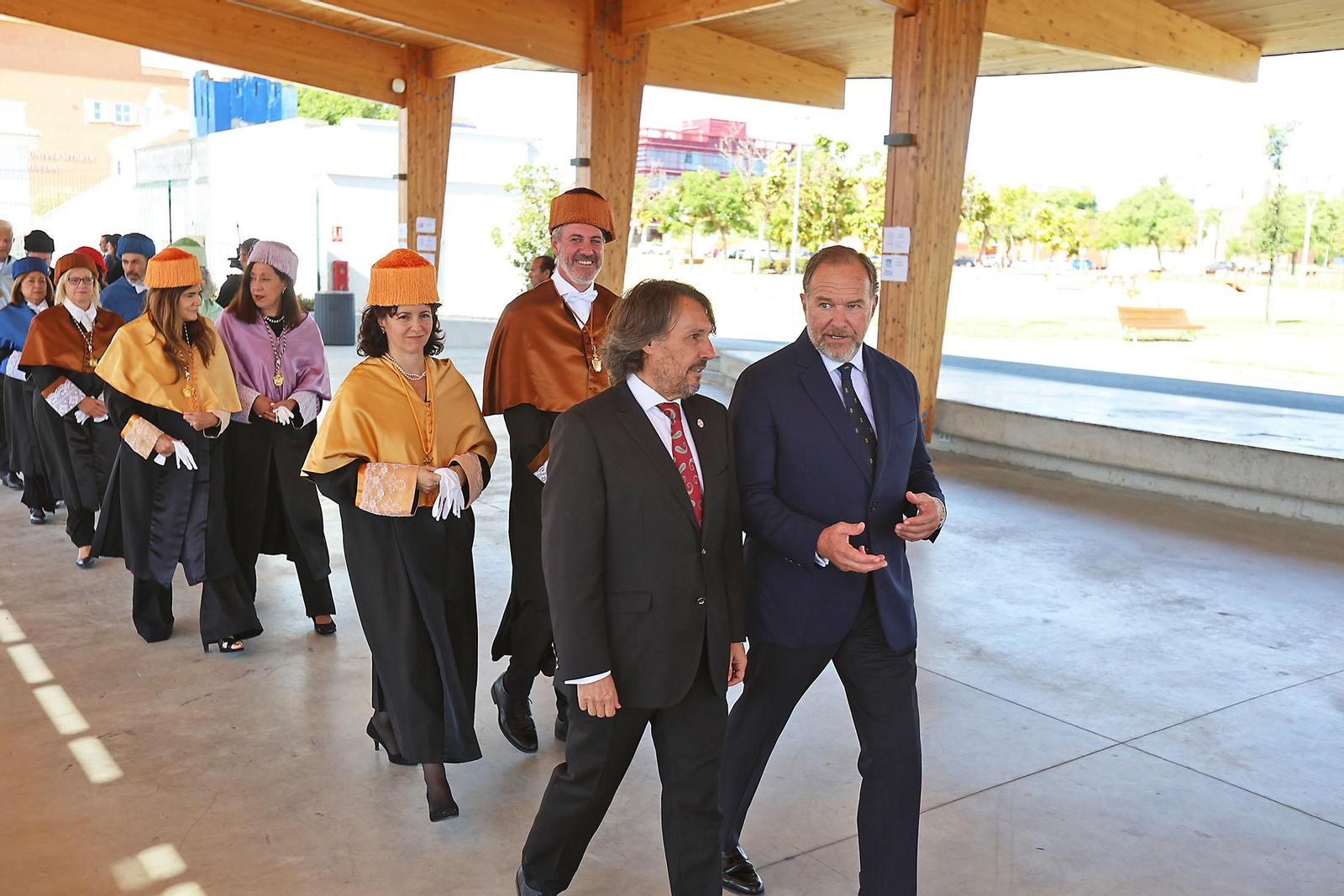 Imágenes del Acto solemne de apertura del curso 2024-2025 de las universidades andaluzas