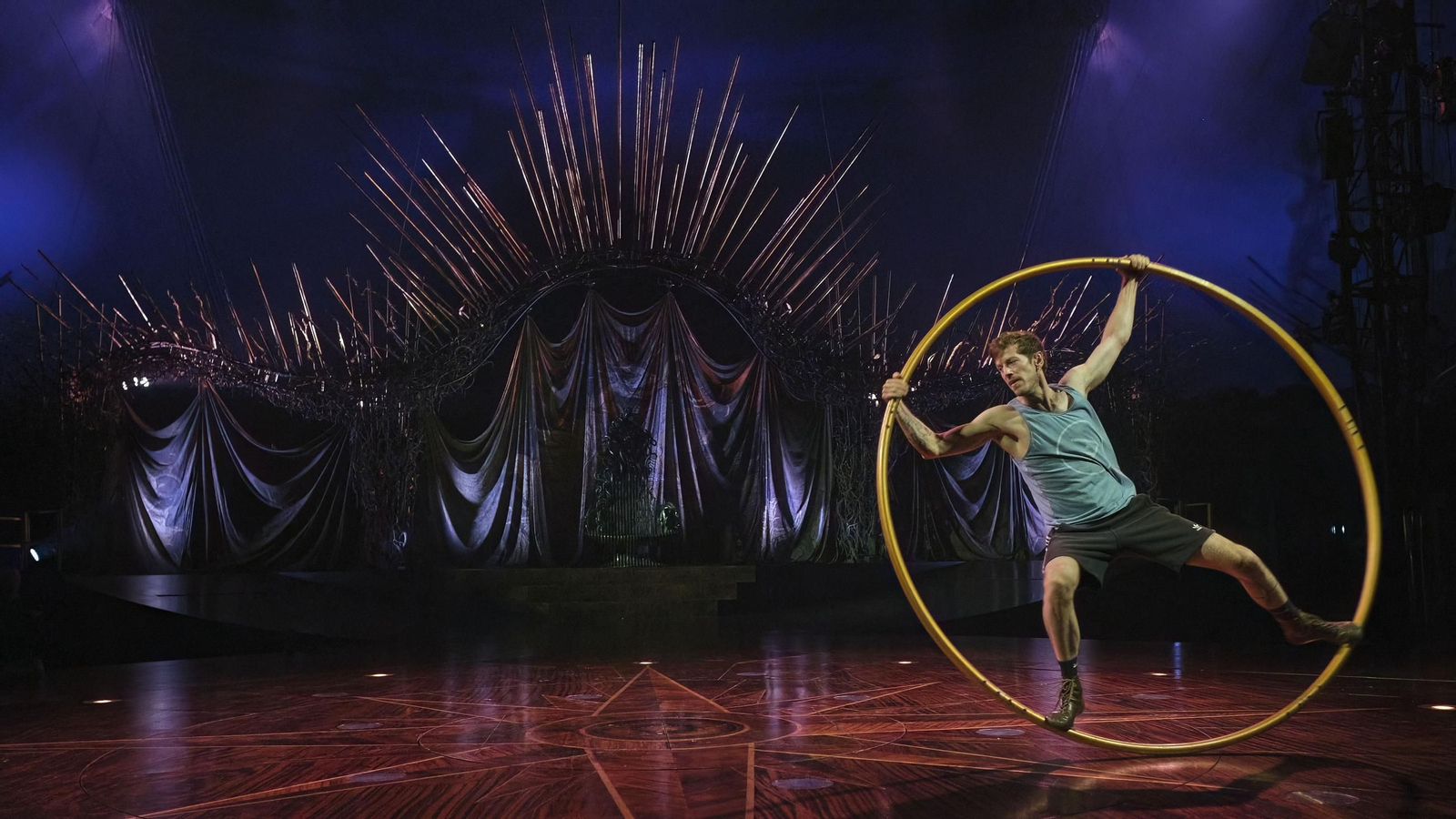 La trastienda del Circo del Sol