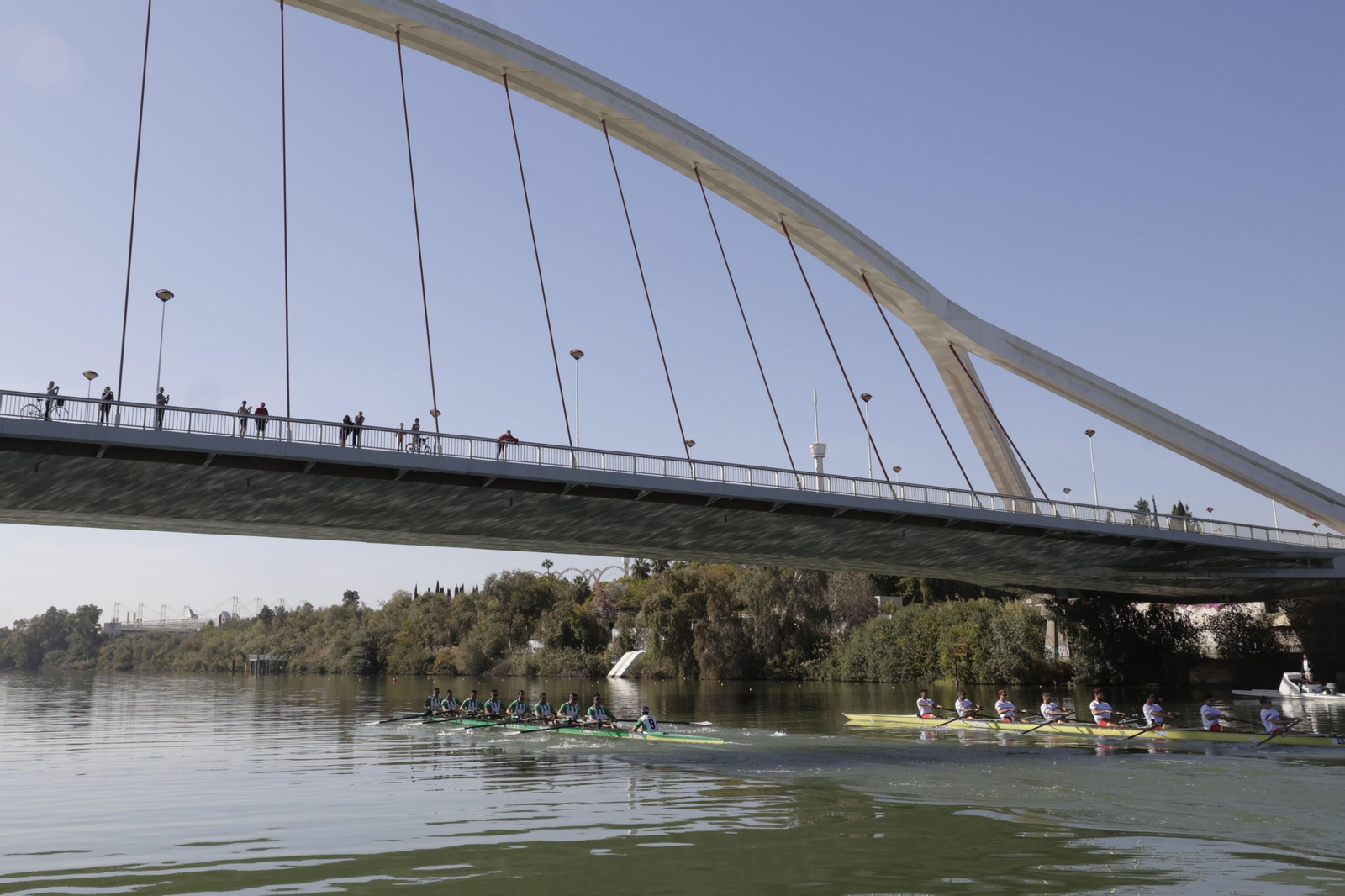 Las mejores imágenes de la Regata Sevilla-Betis