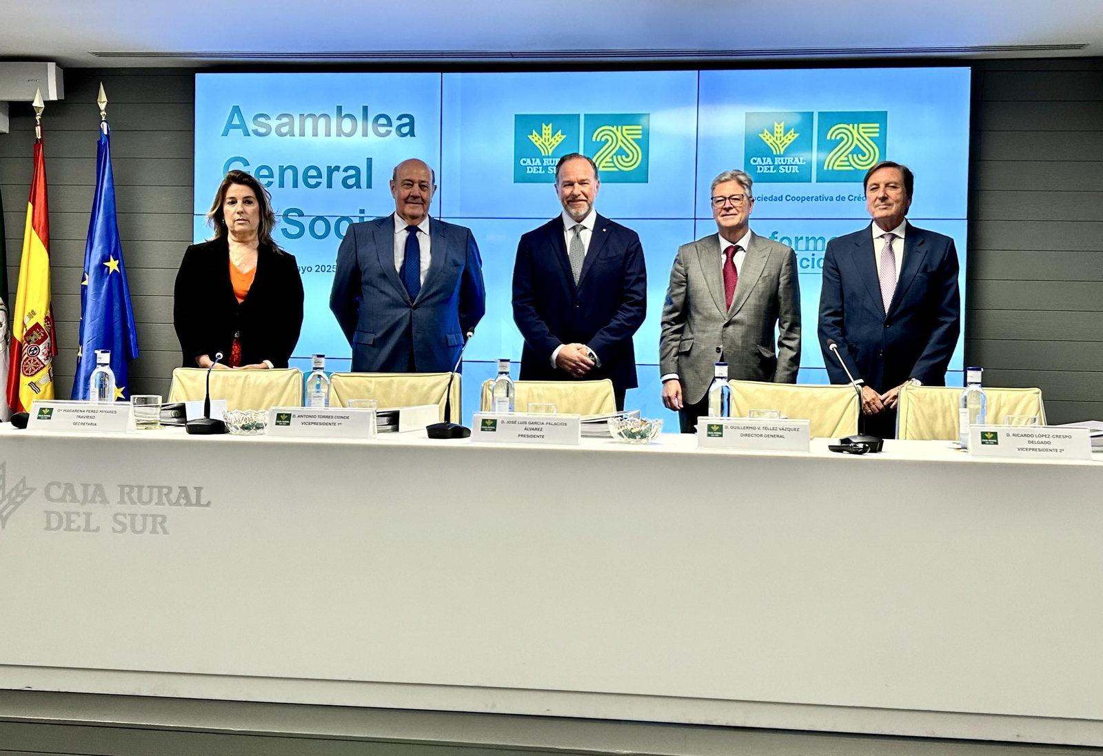 Última asamblea general de socios de Caja Rural del Sur.