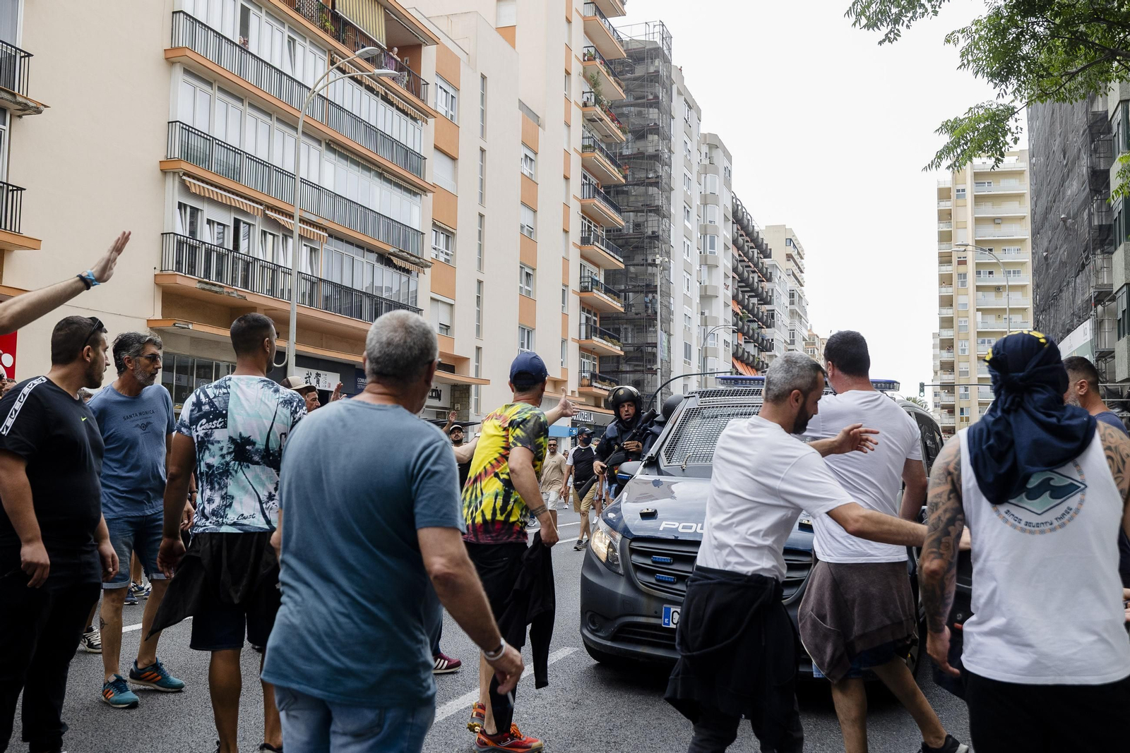 Imágenes del segundo día de huelga de los trabajadores del sector del metal en Cádiz