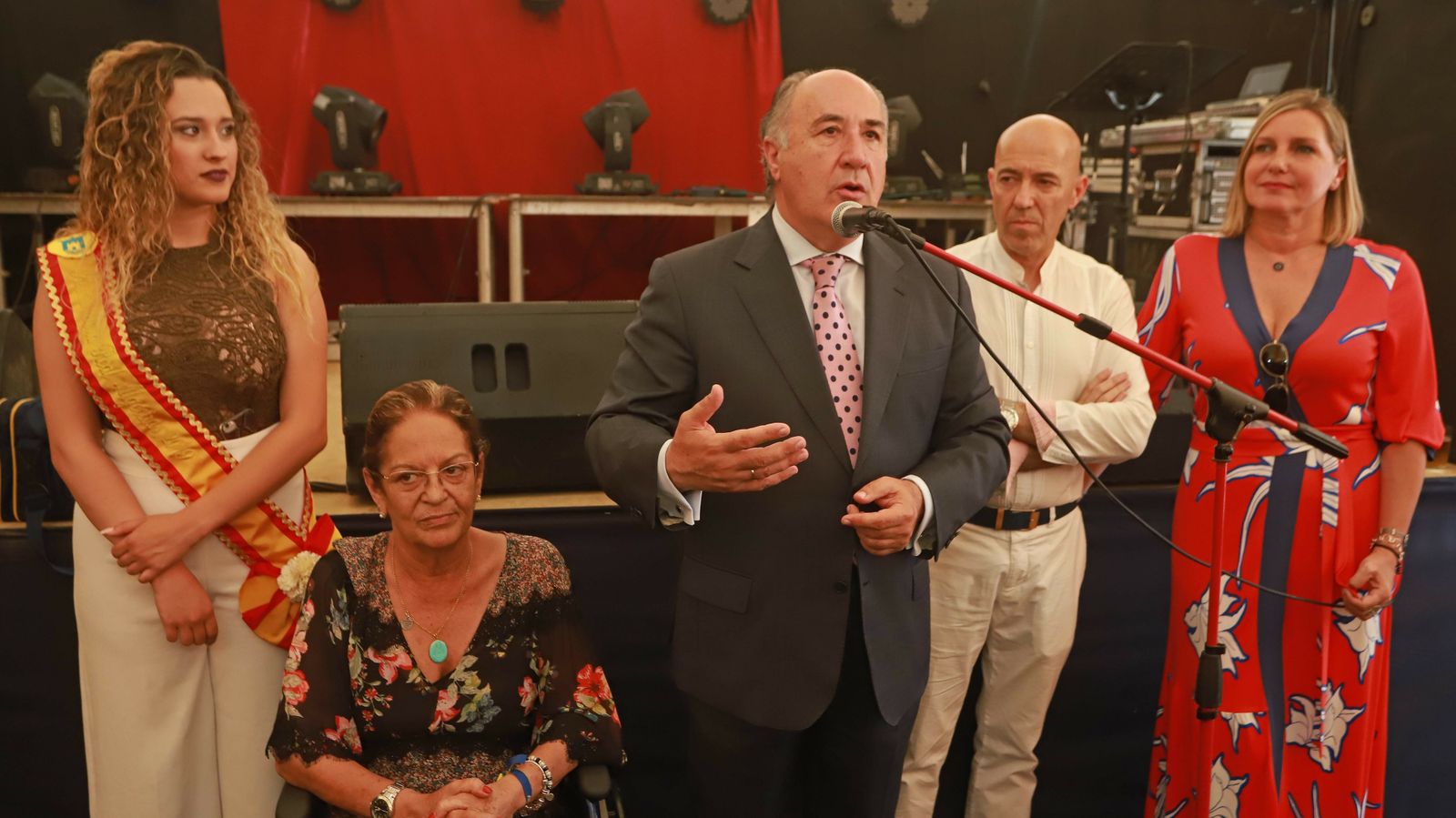 Las mejores fotos de la recepción del Ayuntamiento en la Feria Real de Algeciras 2019