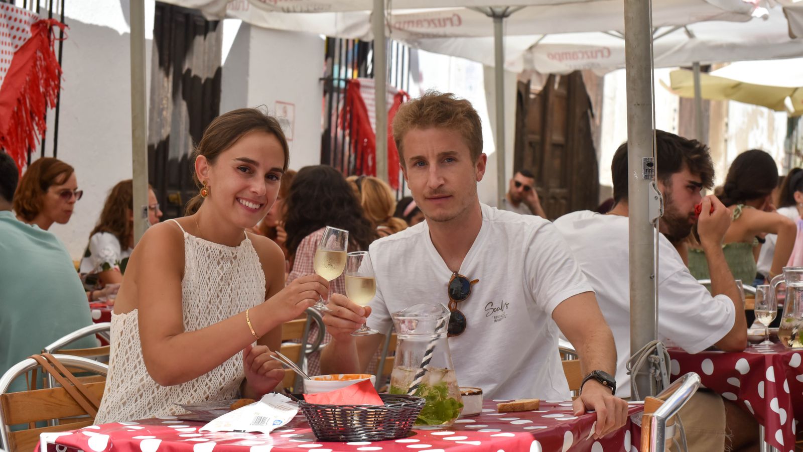 Las fotos del ambiente en Tarifa del primer dia sin Feria