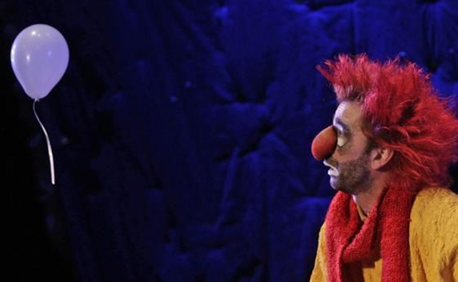 Una imagen de 'Slava's Snowshow', de la compañía de Slava Polunin. / Antonio Pizarro