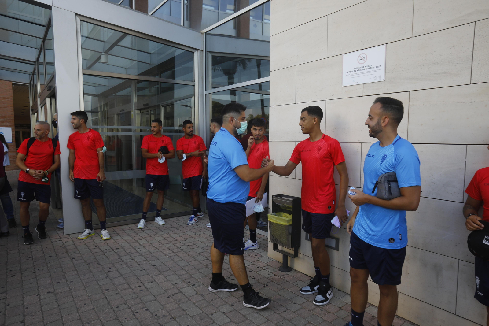 Las imágenes de los reconocimientos médicos del Córdoba Futsal
