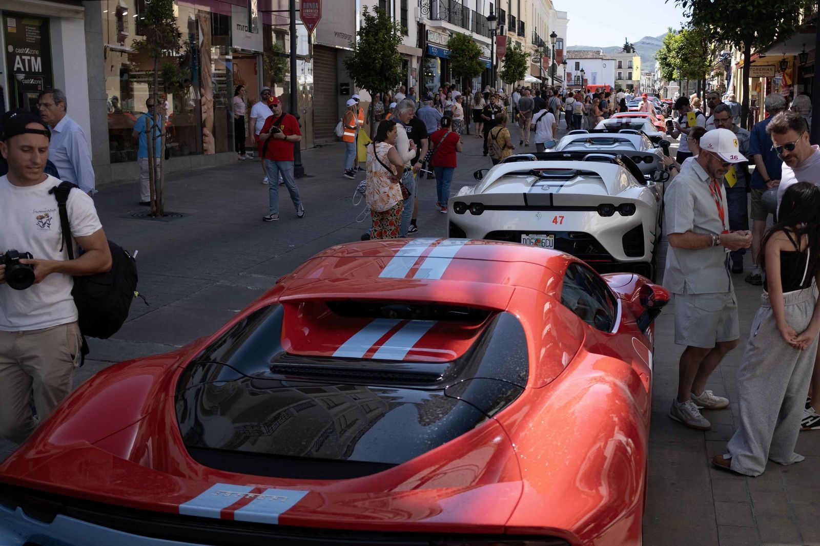 Ronda se llena de ferraris, en imágenes