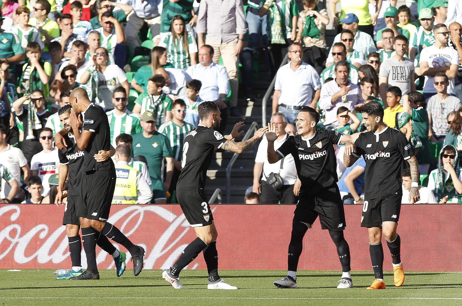 El Real Betis-Sevilla FC, en imágenes