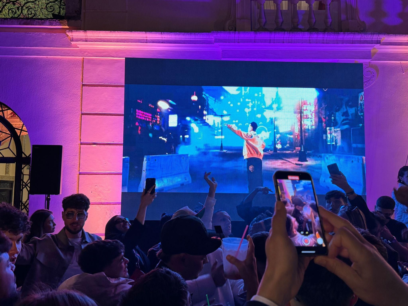 Así fue la fiesta privada de Saiko en el Carmen de los Mártires, las imágenes