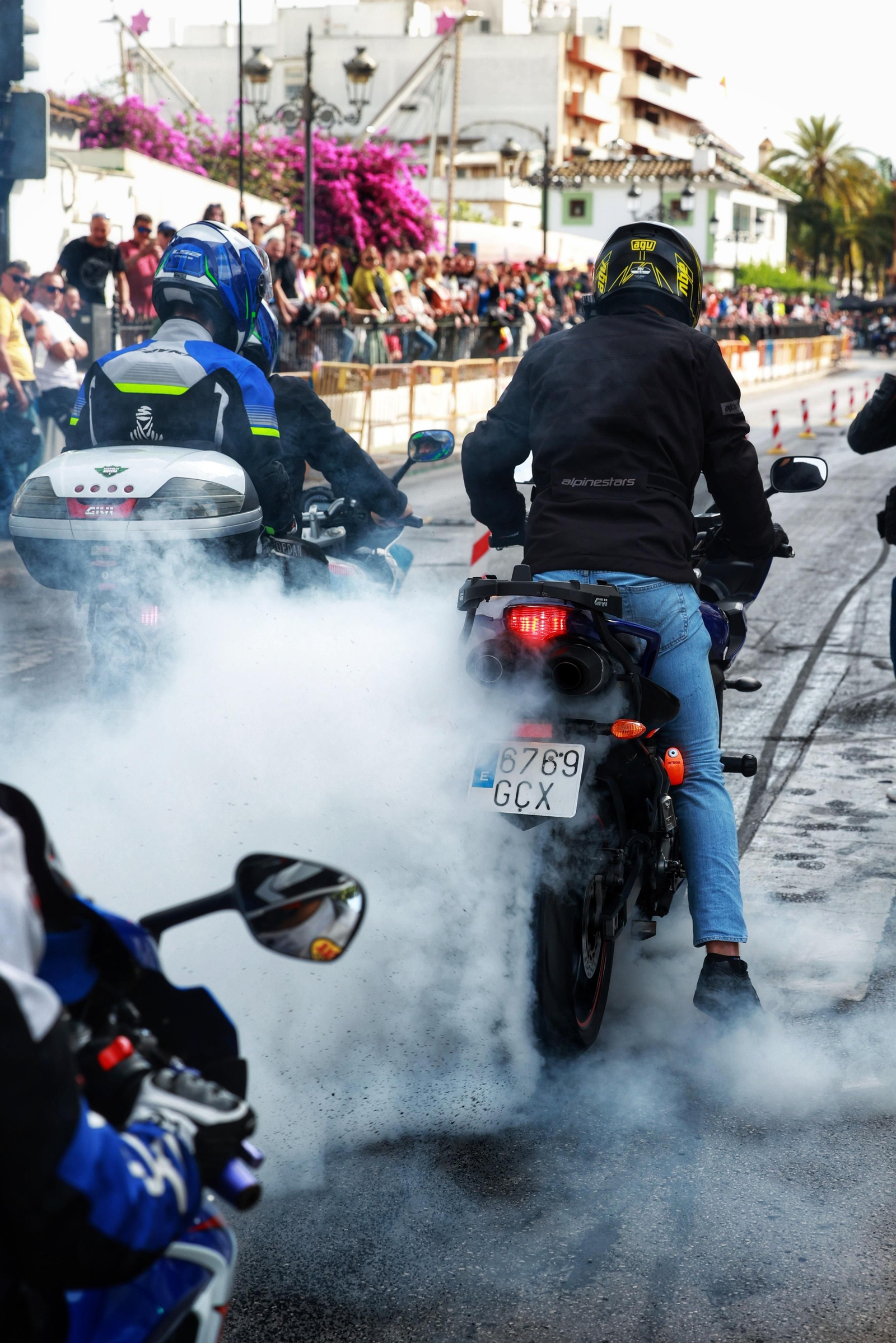 Las imágenes del viernes de Motorada en El Puerto por el Gran Premio de Motociclismo de Jerez 2024