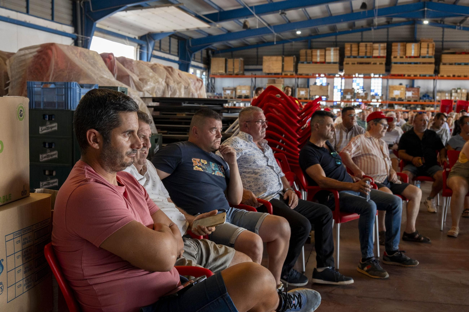 Reunión de los regantes de la CUCN, en imágenes