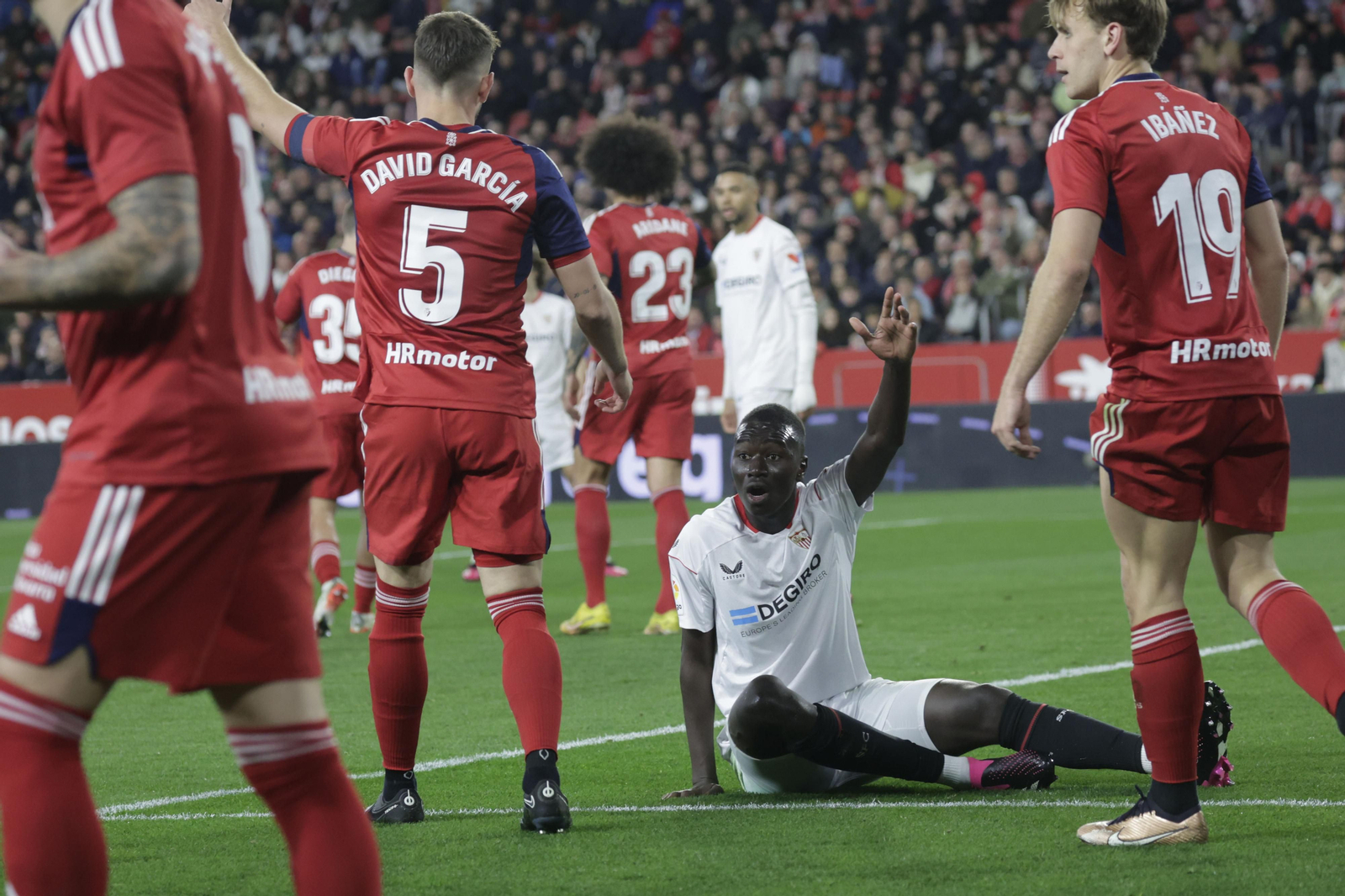 Las imágenes del Sevilla  Osasuna