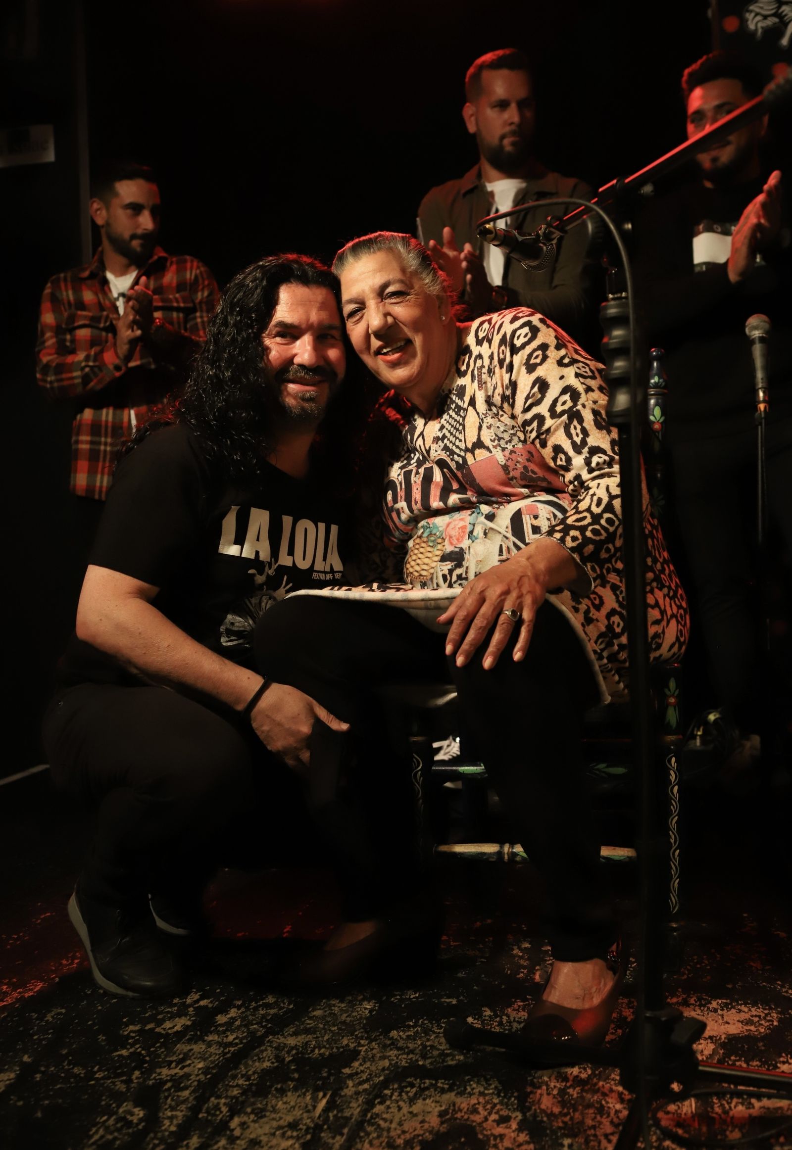 Mario González y Juana la del Pipa.