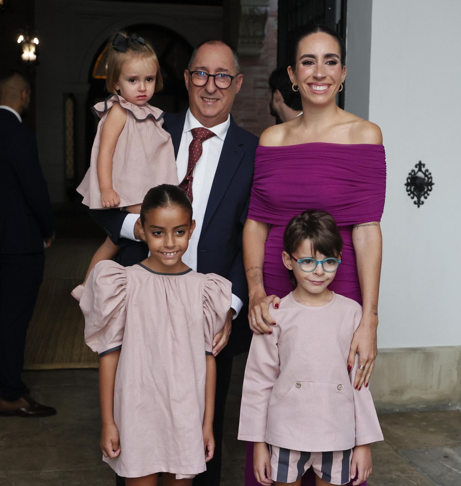Antonio Muñoz celebra su boda en el Palacio de la Motilla
