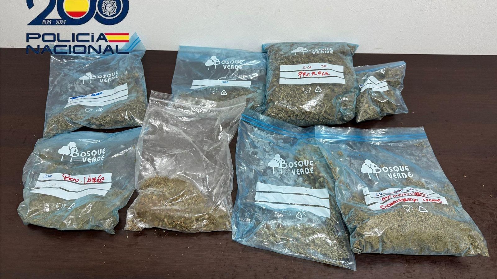 Marihuana intervenida por la Policía Nacional